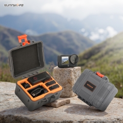 Sunnylife Mini Travel Case Carrying Case Waterproof Shock-proof Hard Case Outdoor Accessories for OSMO ACTION 6