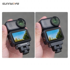 Sunnylife Dual-Direction Magnetic Quick Release Adapter Mount 1/4”180 Degree Tilt Selfie Stick Adapter Stand for OSMO Nano