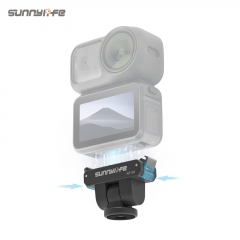 Sunnylife Dual-Direction Magnetic Quick Release Adapter Mount 1/4”180 Degree Tilt Selfie Stick Adapter Stand for OSMO Nano