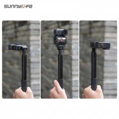 Sunnylife Dual-Direction Magnetic Quick Release Adapter Mount 1/4”180 Degree Tilt Selfie Stick Adapter Stand for OSMO Nano