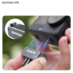 Sunnylife Dual-Direction Magnetic Quick Release Metal Adapter Mount Action Camera Cam Stand 1/4