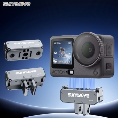 Sunnylife Dual-Direction Magnetic Quick Release Metal Adapter Mount Action Camera Cam Stand 1/4