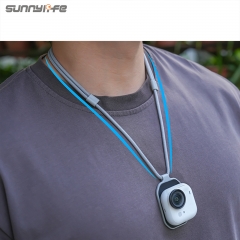 Sunnylife Magnetic Neck Mount Chest Body Camera Neck Lanyard POV Vlog Holder Accessories for Insta360 Go Ultra/MIC