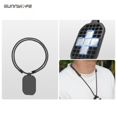 Sunnylife Magnetic Neck Mount Chest Body Camera Neck Lanyard POV Vlog Holder Accessories for OSMO Nano/Insta360 GO 3/GO 3S/MIC