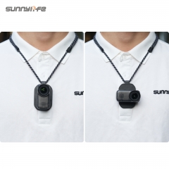 Sunnylife Magnetic Neck Mount Chest Body Camera Neck Lanyard POV Vlog Holder Accessories for OSMO Nano/Insta360 GO 3/GO 3S/MIC