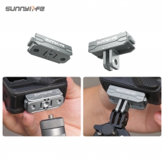 Sunnylife Metal Magnetic Quick Release Adapter Mount Action Camera Foldable Cam Stand 1/4