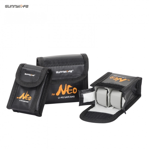 Sunnylife LiPo Safe Bag Explosion-proof Protective Battery Storage Bag Accessories for DJI NEO 2/1