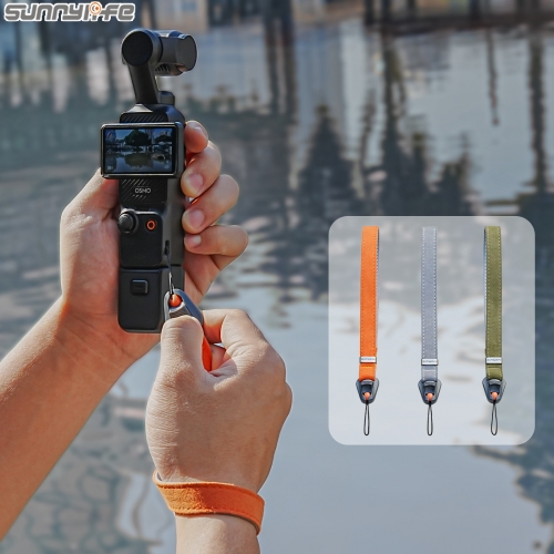 Sunnylife Universal Quick-Release Wrist Strap Adjustable Wrist Lanyard Soft Safe Rope for Action Camera