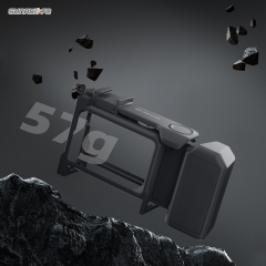 Sunnylife 2-in-1 Detachable Protective Frame & Street Photography Handle Ergonomic Quick Release Shutter Handle for Osmo Action 6