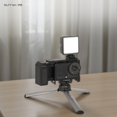 Sunnylife 2-in-1 Detachable Protective Frame & Street Photography Handle Ergonomic Quick Release Shutter Handle for Osmo Action 6