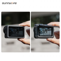 Sunnylife Protective Case Frame Mount AdapterHousing Case with Detachable Sun Hood for OSMO ACTION 6
