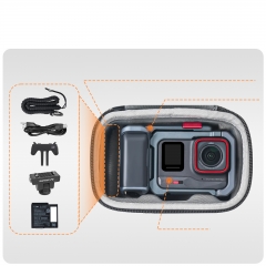 Sunnylife Portable Carrying Case Mini Handbag Storage Accessories for Insta360 Ace Pro 2/1 Street Photography Kit