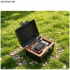 Sunnylife Mini Travel Case Waterproof Carrying Case Shock-proof Hard Case Outdoor Accessories for Insta360 Ace Pro 2/1 Street Photography Kit