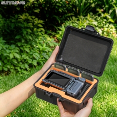 Sunnylife Mini Travel Case Waterproof Carrying Case Shock-proof Hard Case Outdoor Accessories for Insta360 Ace Pro 2/1 Street Photography Kit