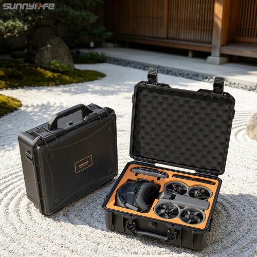 Sunnylife Safety Carrying Case Large Capacity Waterproof Shock-proof Hard Case Accessories for Avata 360
