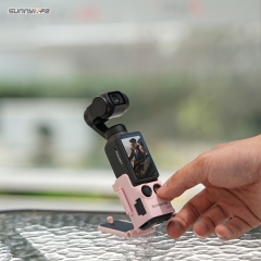 Sunnylife Multifunctional Magnetic Mount Tabletop Base Bracket Angles Adjustable Accessories for Osmo Pocket 4