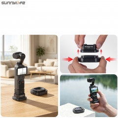 Sunnylife Detachable Car & Desktop Base Stand Base Desktop Stabilizer Supporting Holder Accessories for Pocket 4/3