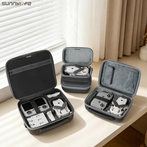 Sunnylife Carrying Case Combo Bag Drone Body Controller Bags Hard Travel Case Large Capacity Messenger Bag for Lito 1/X1/Mini 5 Pro
