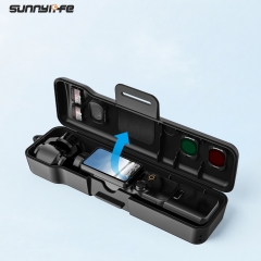 Sunnylife Protective Case Gimbal Camera Protector with Lanyard Shock-proof Protective Cover Storage Box Accessories for Osmo Pocket 4/3