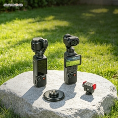 Sunnylife Quick-Release Magnetic Base Mount 1/4” 180° Tilt Adjustable Tabletop Base Bracket for OSMO POCKET 4/3