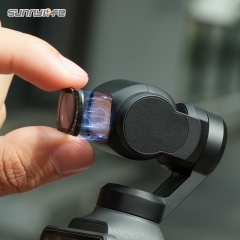Sunnylife Magnetic Metal Lens Filters 1/4 Black Mist/VND2-32 Filters Wide-Angle Macro Filters Accessories for OSMO POCKET 4/3