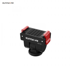 Sunnylife Quick Release Adapter Mount 1/4” Interface 180 Degree Tilt Selfie Stick Adapter Stand for Osmo Pocket 4/3