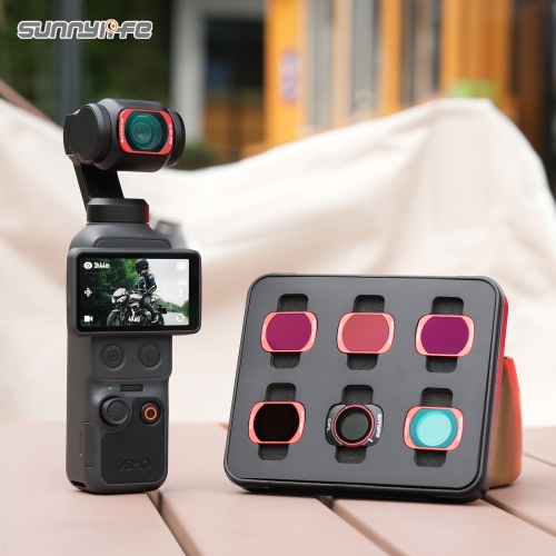 Sunnylife Magnetic Lens Filters Adjustable CPL 1/4 BLACK MIST & VND2-32 Filters Metal ND MCUV Accessories for OSMO POCKET 4/3