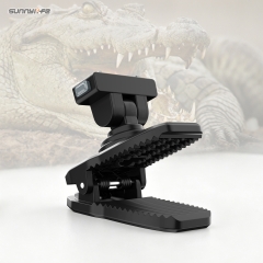 Sunnylife Magnetic Quick-Release Backpack Clip Action Camera Clamp Vertical-Horizontal Mount Accessories for Insta360 X6/X4 Air/X5/Ace/Ace Pro 2/1