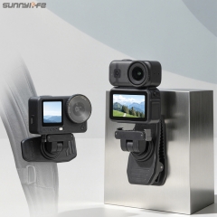 Sunnylife Magnetic Quick-Release Backpack Clip Adjustable Action Camera Clamp Vertical-Horizontal Mount Accessories for Osmo Nano/Action 6