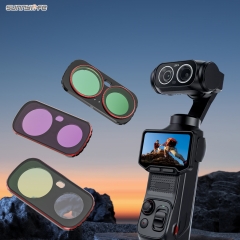 Sunnylife Magnetic Lens Filters Adjustable CPL 1/4 BLACK MIST Filters Metal ND MCUV Accessories for Insa360 Luna Ultra