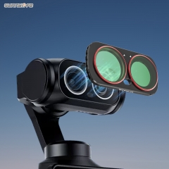 Sunnylife Magnetic Lens Filters Adjustable CPL 1/4 BLACK MIST Filters Metal ND MCUV Accessories for Insa360 Luna Ultra