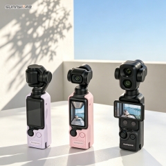 Sunnylife TPU Protective Cover Soft Protective Case Action Camera Cover Accessories for Osmo Pocket 4P/4/3