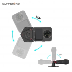Sunnylife Magnetic Flexible Adhesive Helmet Mount Base Quick-Release Action Camera Holder for Osmo 360/Action 5 Pro/4/3/2