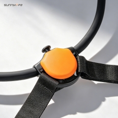 Sunnylife Magnetic POV Neck Mount Hand Free Video Vlog Neck Adjustable Selfie Holder with Body Strap for Insta360 X6/X4 Air/X5/Ace/Ace Pro 2/1