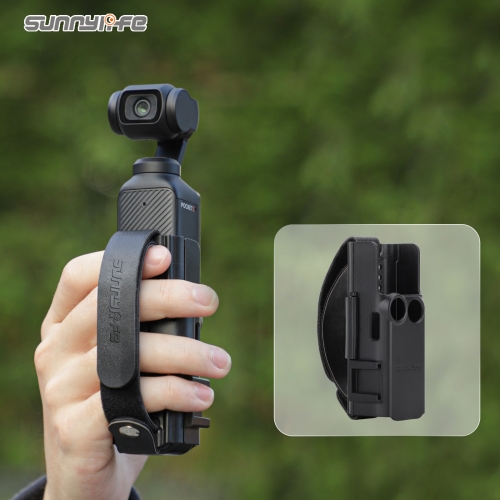 Sunnylife Hand Band Protective Case Lanyard Expansion Frame Cold Shoe Extension Handle Cover for Osmo Pocket 4P/4/3