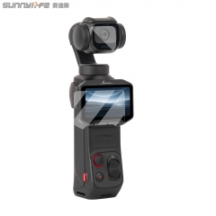 Sunnylife Lens Screen Protector Tempered Glass Protective Film Action Camera Accessories for Insta360 Luna Pro