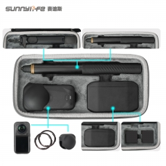 Sunnylife Portable Carrying Case Mini Travel Hard Case Handbag Protective Bag Accessories for Insta360 X6