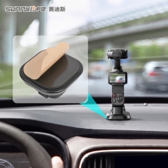 Sunnylife Quick-Release Adhesive Car Base Stand Mount Supporting Holder Accessories for Insta360 Luna Ultra/Pro