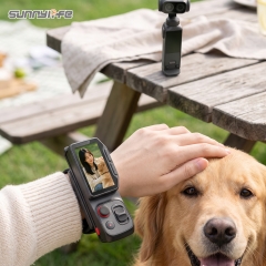 Sunnylife Touchscreen Remote Wristband Quick-Release Wrist Strap Adjustable Expansion Band for Insta360 Luna Ultra/Pro