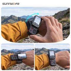 Sunnylife Touchscreen Remote Wristband Quick-Release Wrist Strap Adjustable Expansion Band for Insta360 Luna Ultra/Pro
