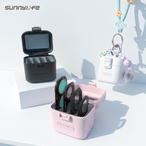 Sunnylife Portable Filter Storage Box Shock-proof Protective Case Protective Accessories for Osmo Pocket 4P