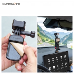 Sunnylife 2-in-1 Multi-Functional Adhesive Mount Strong Adhesive Car Base Accessories for Osmo Pocket 4P/4/3